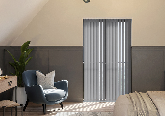 Andromeda, Grey Dusk - Vertical Blind - Image 3